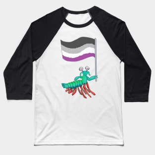 Mantis Shrimp Asexual Pride! Baseball T-Shirt